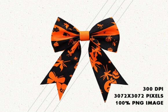 Download Halloween Vibe Coquette Bow PNG - Premium Resources