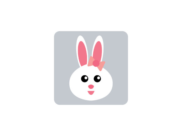 Download Illustration Easter Pink Rabbit Icon - Rabbit Collection
