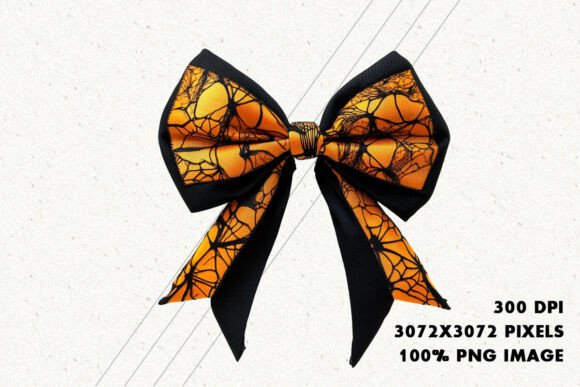 Download Halloween Vibe Coquette Bow PNG - Premium Resources