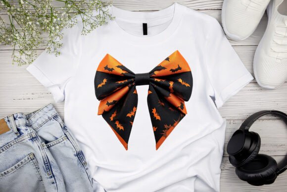 Download Halloween Vibe Coquette Bow PNG - Premium Resources